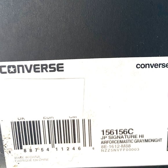 Converse Jack Purcell Signature High Canvas Grey M - Picture 7 of 7